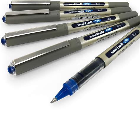 blue uni ball pens|uni ball pen blue.